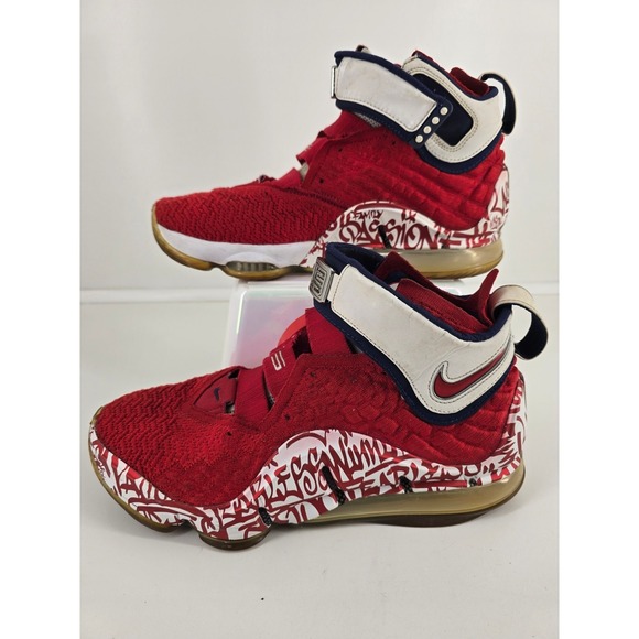 nike lebron 17 graffiti remix red